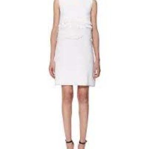 Victoria Victoria Beckham White Shift Dress - 8